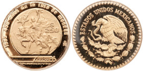 Mexico. 250 Pesos, 1985-Mo. PF