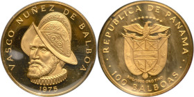 Panama. 100 Balboas, 1975. PF