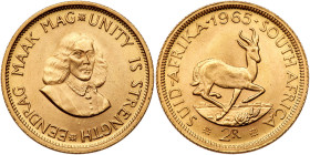 South Africa. 2 Rand, 1965. BU