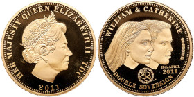 Tristan da Cunha. Double Sovereign, 2011. PF