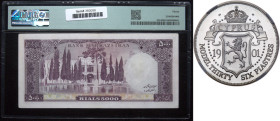 Cyprus. Edward VII 1901-dated Cyprus '36 Piastres'. NGC PF66