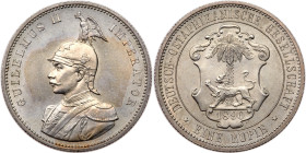 German East Africa. Rupie, 1890. PCGS MS63