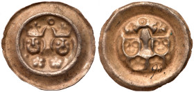German States: Goslar. Bracteate (c.1210-1290). VF