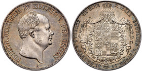 German States: Prussia. 2 Taler, 1856-A. PCGS AU58