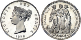 Great Britain. Victoria 1879-dated Great Britain 'Crown.'. NGC PF67