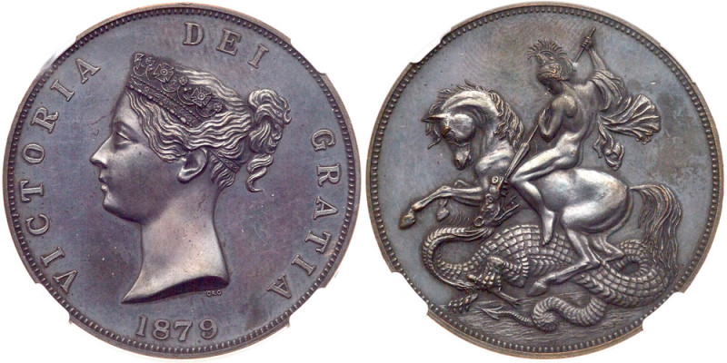 Great Britain. Victoria 1879-dated Great Britain 'Crown.'. NGC PF64

Great Bri...