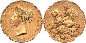 Great Britain. Victoria 1879-dated Great Britain 'Crown.'. NGC PF66