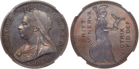 Great Britain. Victoria 1897-dated Great Britain 'Crown.'. NGC PF64