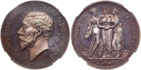 Great Britain. George V 1911-dated Great Britain 'Crown'. NGC PF66