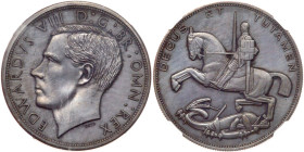 Great Britain. Edward VIII undated Great Britain 'Crown.'. NGC PF63