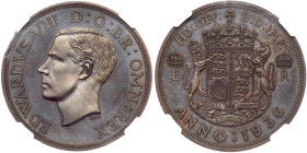Great Britain. Edward VIII 1936-dated Great Britain 'Crown.'. NGC PF65