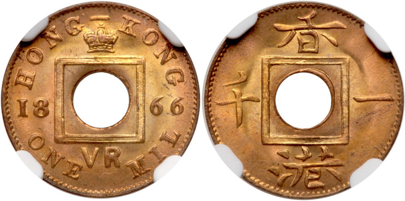 Hong Kong. Mil, 1866

Hong Kong. Mil, 1866. KM-3; Prid-197. Victoria. Pop 25; ...