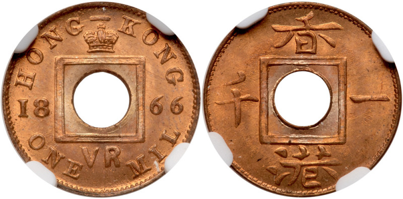 Hong Kong. Mil, 1866

Hong Kong. Mil, 1866. KM-3; Prid-197. Victoria. Pop 25; ...
