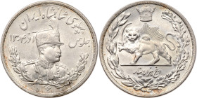 Iran. 5000 Dinars, SH1306 (1927). PCGS MS61