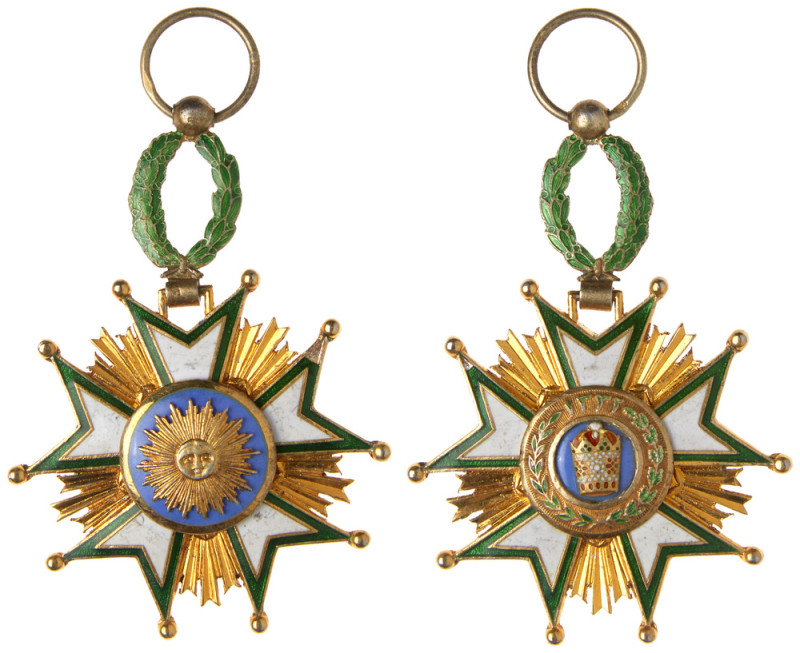 Iran. Order of the Crown. VF

Iran. Order of the Crown. See Iranian Official D...