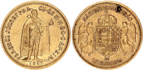 Hungary 10 Korona 1897 KB