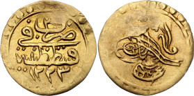 Ottoman Empire 1/4 Zeri Mahbub 1810 AH 1223//3