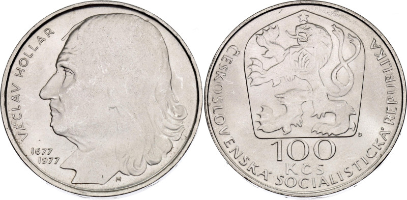 Czechoslovakia 100 Korun 1977

KM# 88, N# 16126; Silver 15 g.; 300th Anniversa...