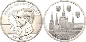 Czech Republic Silver Medal "Signing of the New START Treaty" 2010