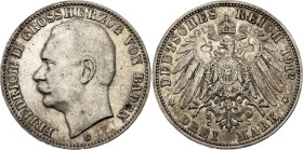 Germany - Empire Baden 3 Mark 1912 G