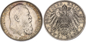 Germany - Empire Bavaria 2 Mark 1911 D