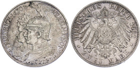 Germany - Empire Prussia 2 Mark 1901 A