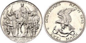 Germany - Empire Prussia 2 Mark 1913 A