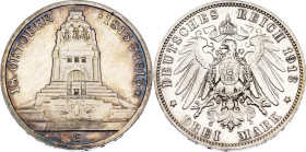 Germany - Empire Saxony-Albertine 3 Mark 1913 E