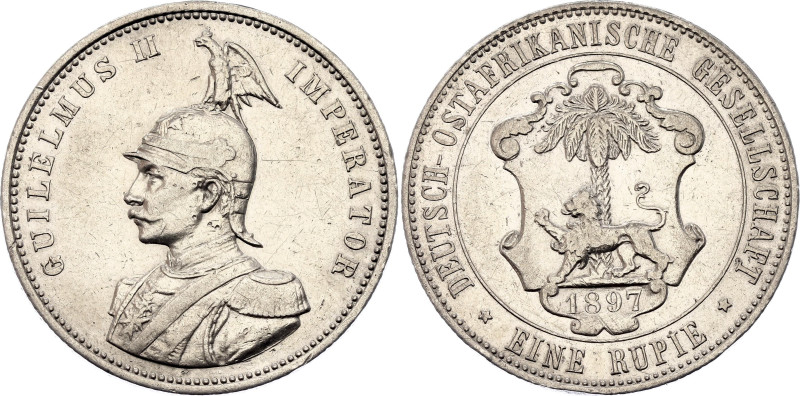 German East Africa 1 Rupie 1897

KM# 2, Schön# 4, N# 11913; Silver 11.66 g.; W...