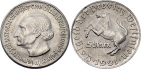 Germany - Weimar Republic Westphalia 5 Mark 1921
