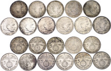 Germany - Third Reich 10 x 5 Reichsmark 1936 - 1939