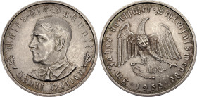 Germany - Third Reich Silver Medal "Election of Adolf Hitler as Reich Chancellor" 1933