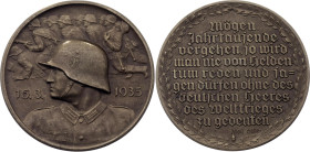 Germany - Third Reich Bronze Medal "In Memory of Introduction of the General Compulsory Military Service" 1935