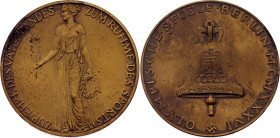 Germany - Third Reich Bronze Medal "The Olympic Games in Berlin" 1936