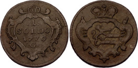 Italian States Gorizia 1 Soldo 1770 G