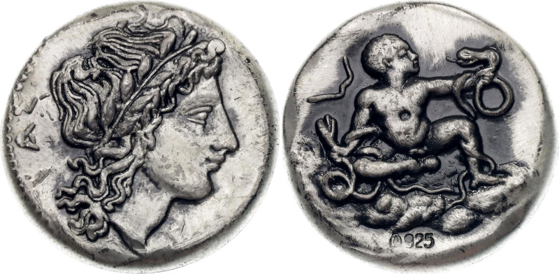 Ancient Greece Croton Stater 400 - 323 BC (ND) Collector's Copy

Silver (.925)...