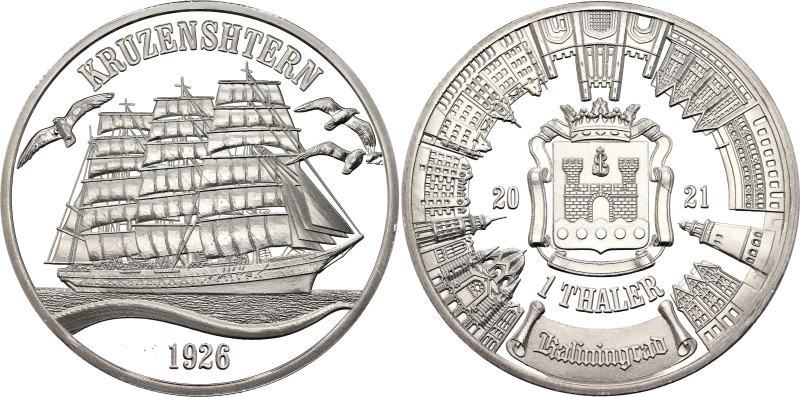Russian Federation Kaliningrad 1 Taler 2021 Fantasy Issue

Silver plated Coppe...