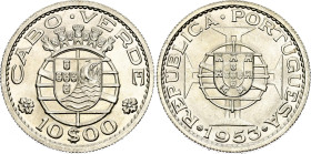 Cabo Verde 10 Escudos 1953