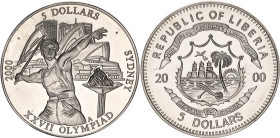 Liberia 5 Dollars 2000