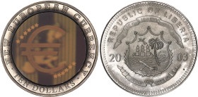 Liberia 10 Dollars 2003