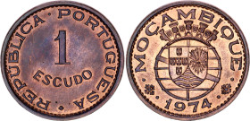 Mozambique 1 Escudo 1974