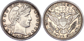 United States 1/4 Dollar 1903