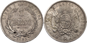 Uruguay 1 Peso 1895