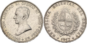 Uruguay 1 Peso 1917
