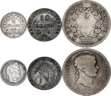 Europe Lot of 3 Coins 1808 - 1845