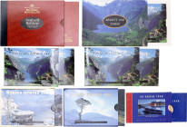 Norway Lot of 7 Mint Set 1998 - 2001