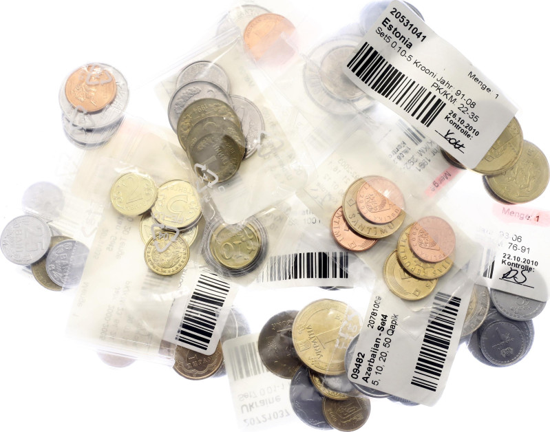 World Lot of 86 Coins 1991 - 2010

Copper-nickel; Ex-USSR Countries: Ukraine, ...