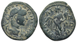 BITHYNIA. Nicaea. Gordian III. AD 238-244. Æ (23mm, 6.9 g) Radiate, draped and cuirassed bust of Gordian III, right, seen from rear. / ΝΙΚΑΙΕΩΝ; Homon...