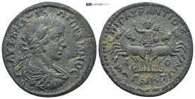 LYDIA, Magnesia ad Sipylum. Gordian III. AD 238-244. Æ (38mm, 27.04 g, 6h). Aurelius Theodotos B, strategus. Laureate, draped, and cuirassed bust righ...