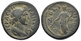 PHRYGIA. Docimeum. Pseudo-autonomous. Time of the Antonines (138-161 AD). AE. (23mm, 8.43 g) Obv: ΙƐΡΑ ϹΥΝΚΛΗΤΟϹ. Bust of Senate; draped, right. Rev: ...